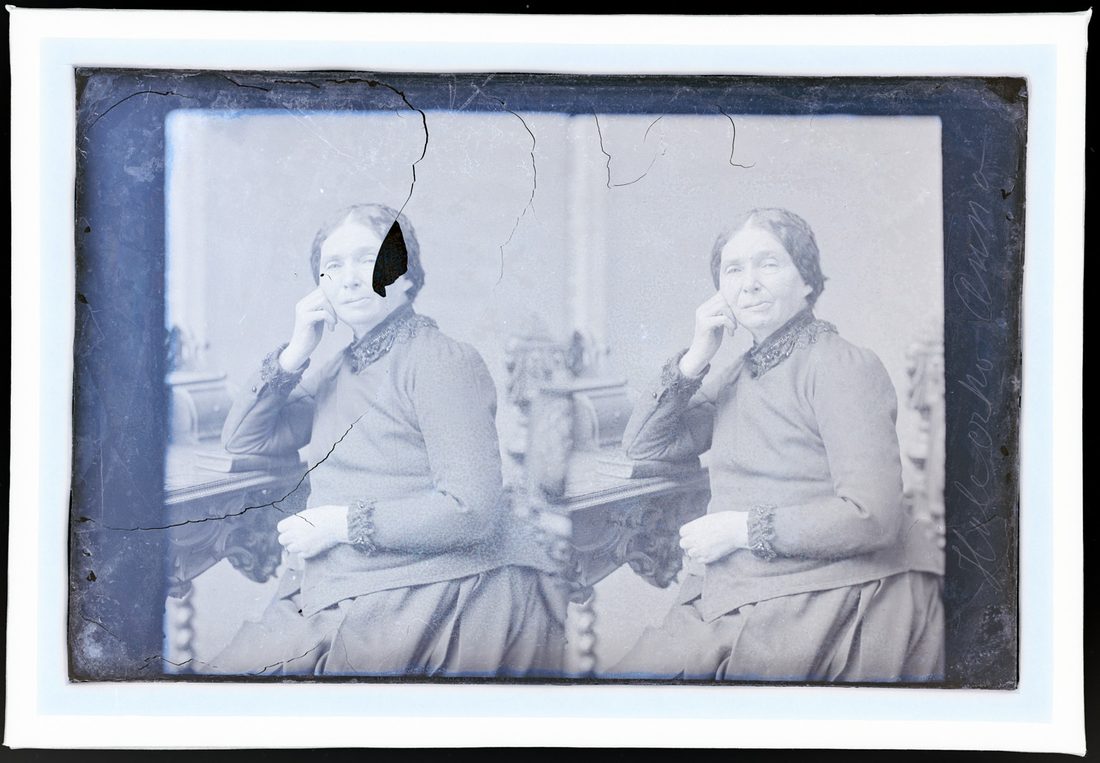 Anna Huleczko (?), portrait, 1875–1885