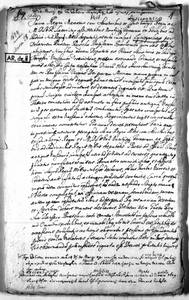 Copy of a Sejm decree, 1689
